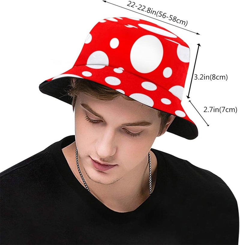 AKMCBSH Trendy Bucket Hat - Comfortable Packable Sun Beach Hat for Women Men, Perfect for Outdoor Activities Travel Hiking - Image 3